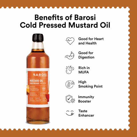 Cold Pressed Mustard Oil 750ml