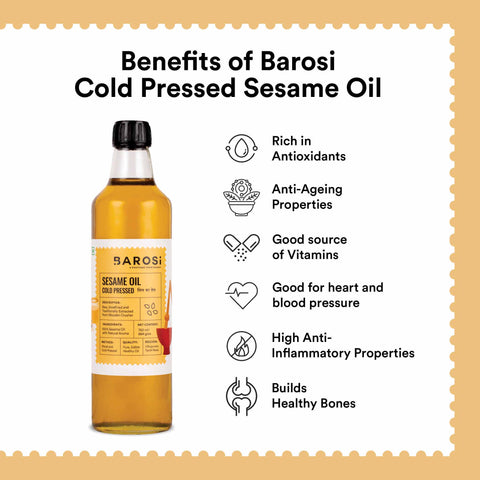 Cold Pressed Sesame oil 750ml