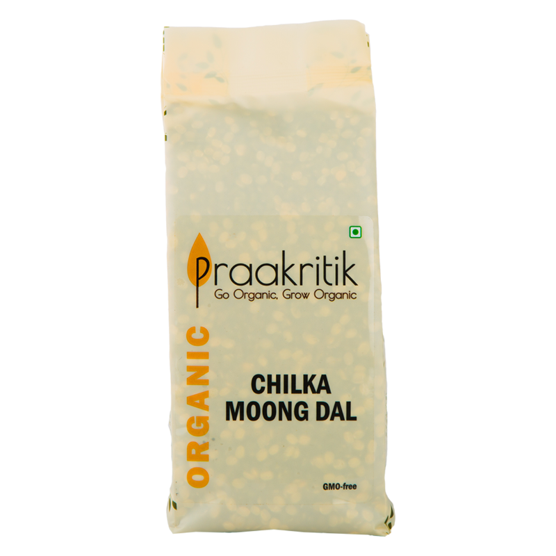 Praakritik Organic Chilka Hara Moong