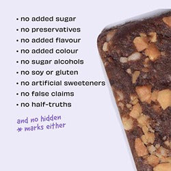 The Whole Truth Peanut Choco Fudge Energy bar 40 gms