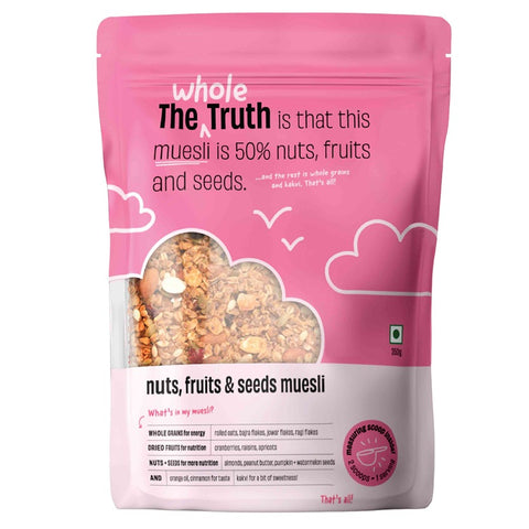 The Whole Truth Nut's Fruits & Seeds Muesli 350 gms