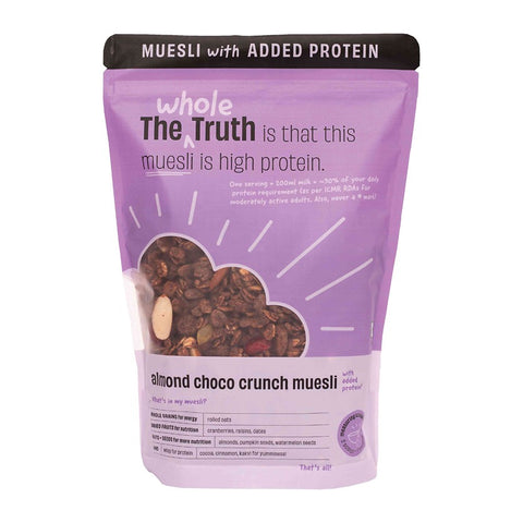 The Whole Truth Almond Choco Crunch with Protein 350 gm