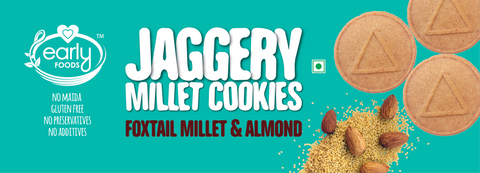 Foxtail Almond Jaggery Cookies 150g