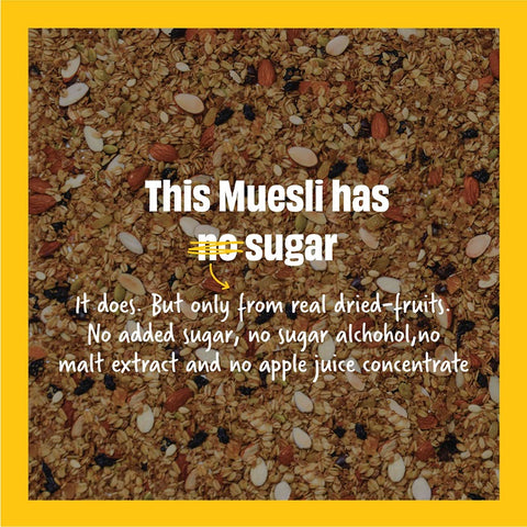 The Whole Truth No Added Sugar 5 Grain Muesli 350 gms