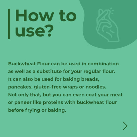Happy Karma Buckwheat Flour 650gm | Kuttu ka Atta | Healthy Flour | Protien source | Diet Friendly|