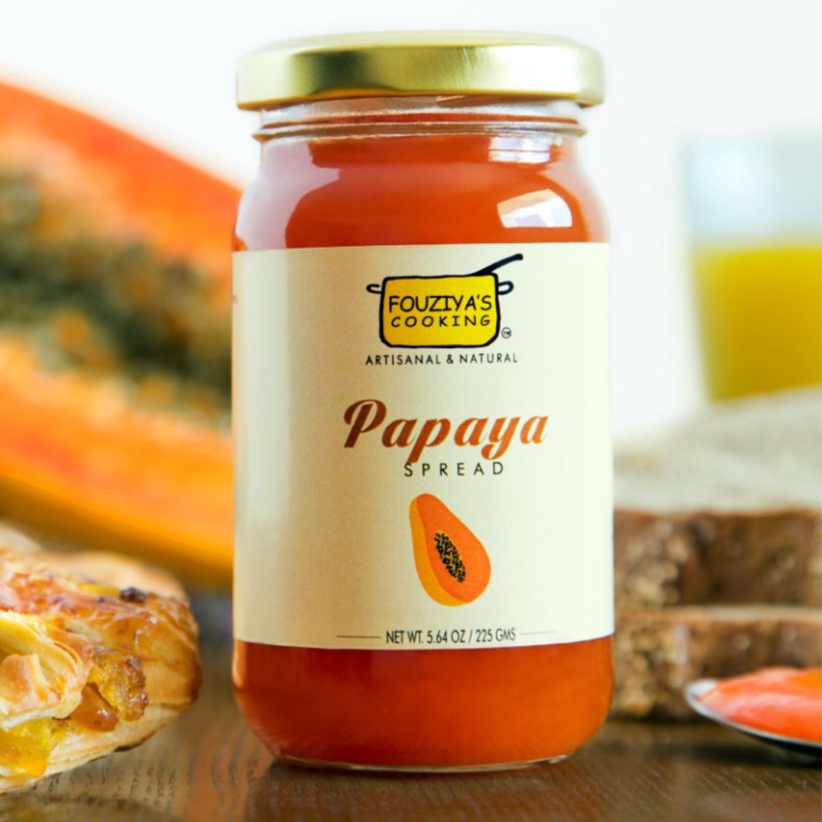 Fouziya's Papaya Spread