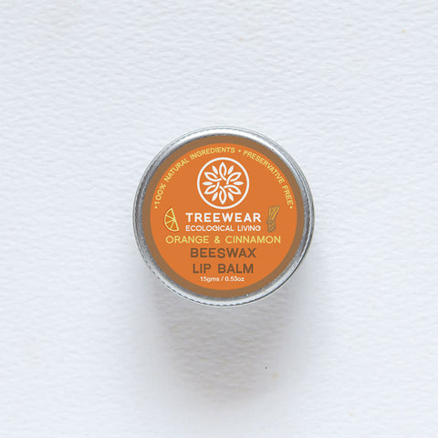 Beeswax Lip Balm - Orange and Cinnamon