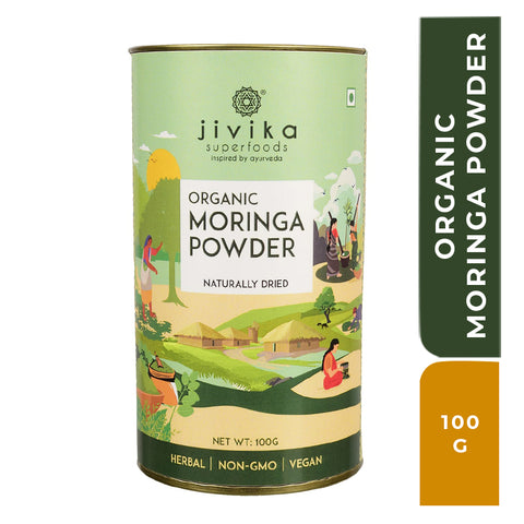 Jivika Naturals Organic Moringa Powder 100gms