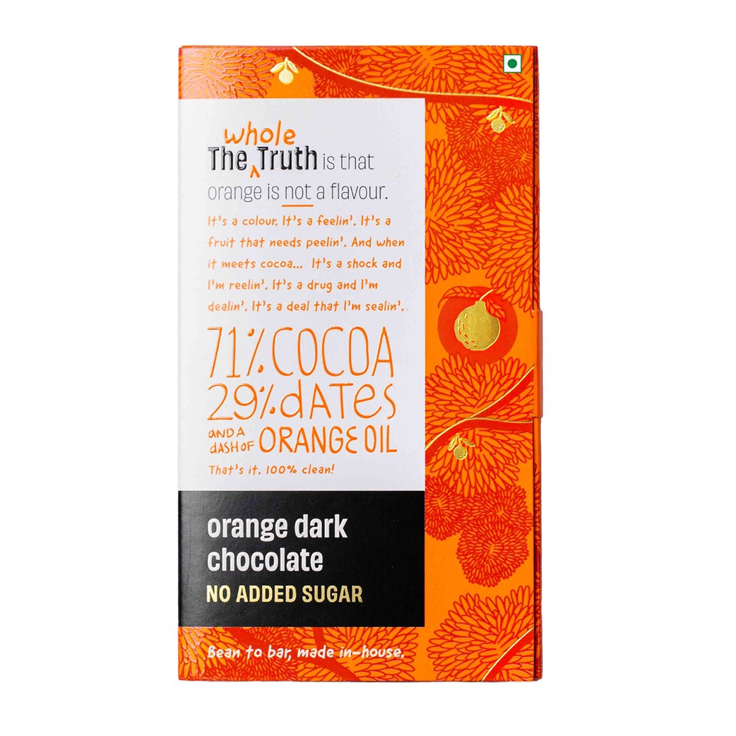 The Whole Truth 71% Dark Orange 80gms