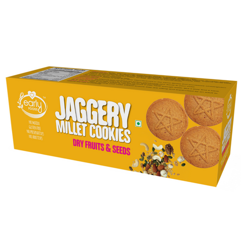 Dry fruits and Seeds Jaggery Cookies 150g