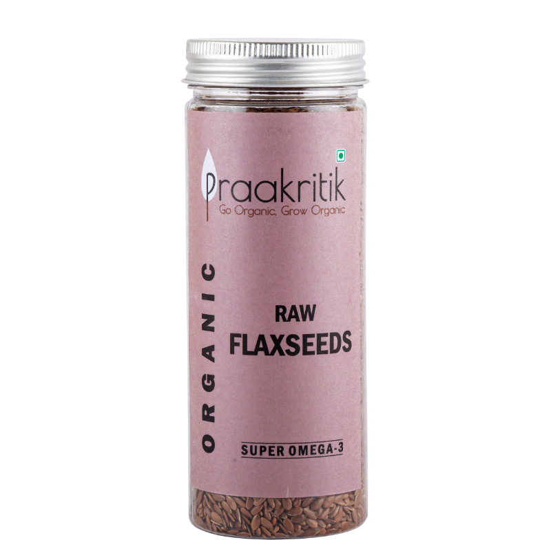Praakritik Organic Raw Flaxseeds