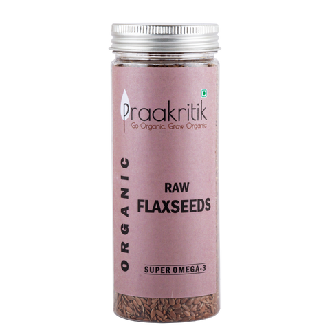 Praakritik Organic Raw Flaxseeds