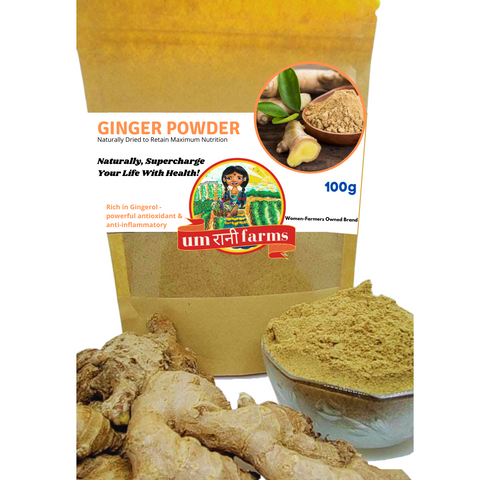 Umrani Farms Naturally Farmed Aromatic and Flavorful Ginger Powder