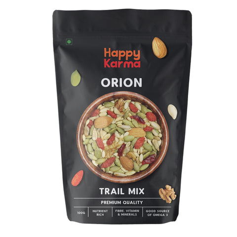 Happy Karma Orion Trail Mix 100g *2| Healthy snacks | Super Seeds |