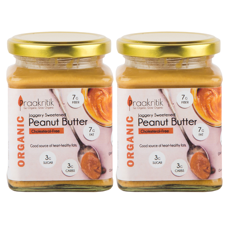 Praakritik Peanut Butter (Jaggery Sweetened)