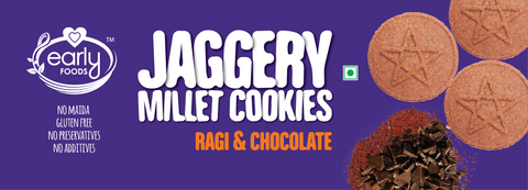 Ragi and Choco Jaggery Cookies 150g