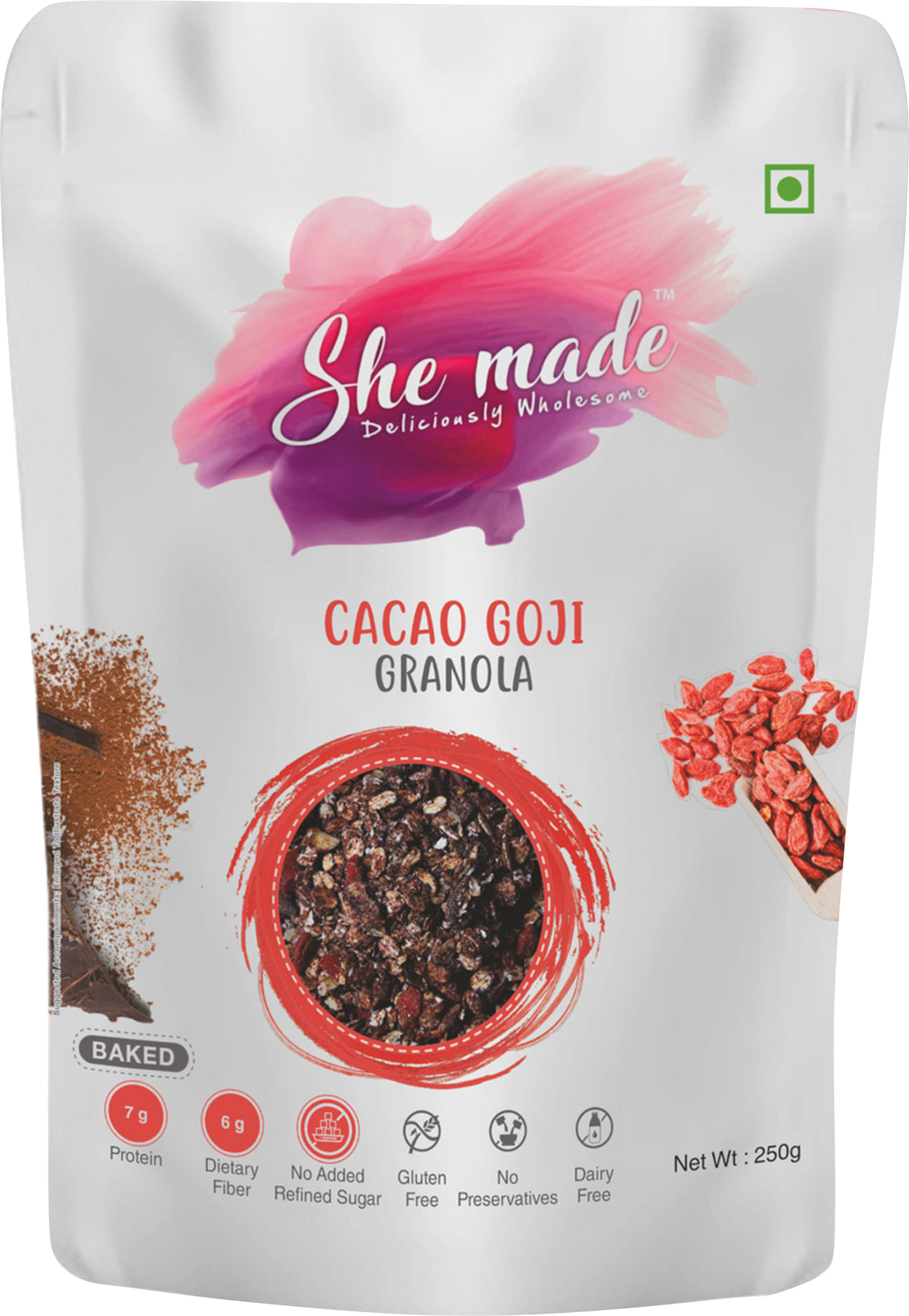 Granola - Goji Cocoa 250 gms